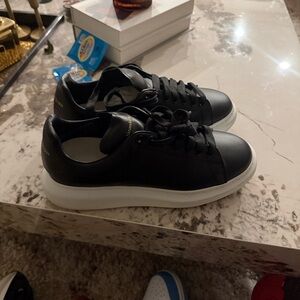 Alexander McQueen Black and White Men's Sneakers